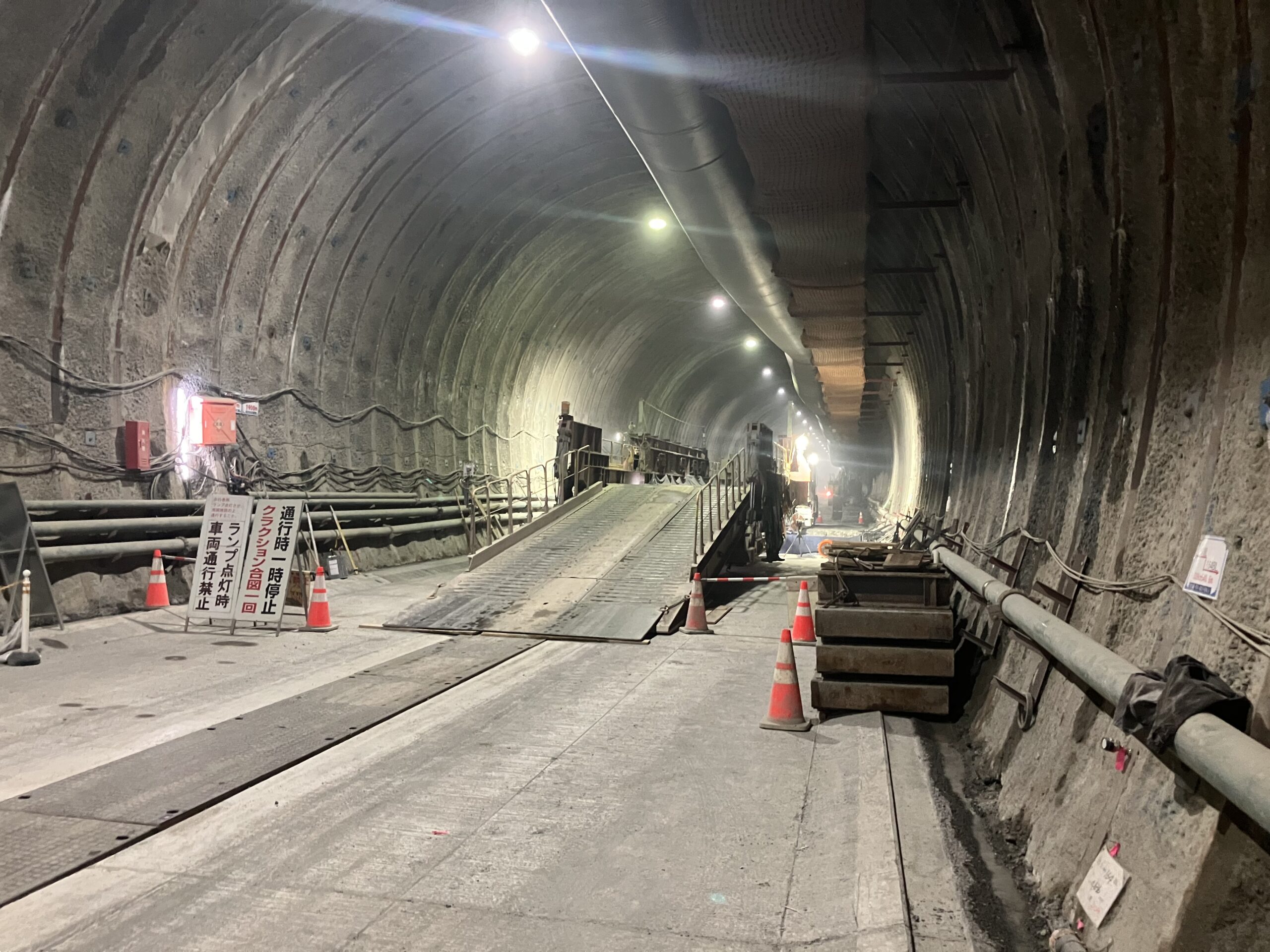 北海道新幹線、札樽トンネル（銭函）