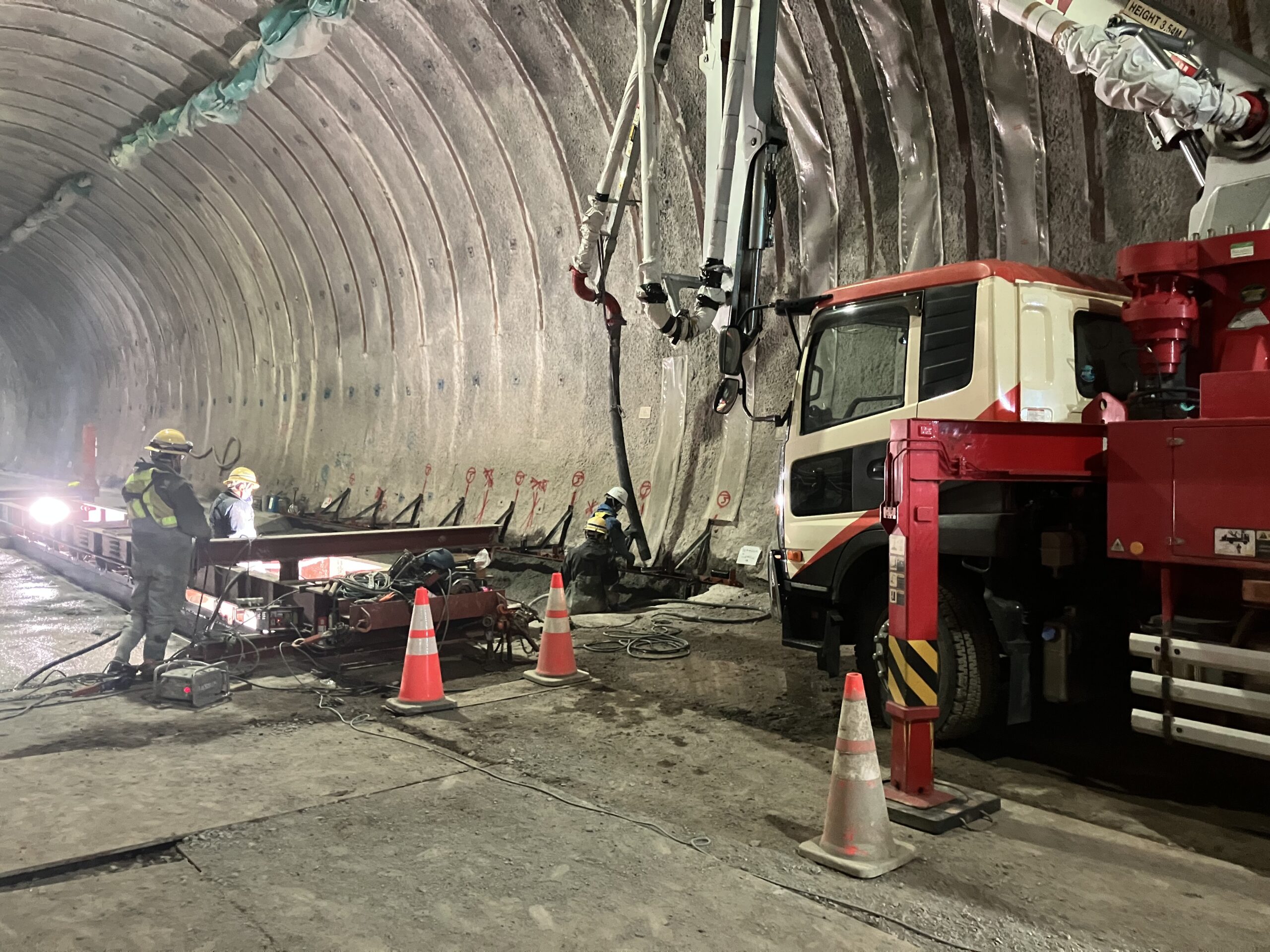 北海道新幹線、札樽トンネル（銭函）