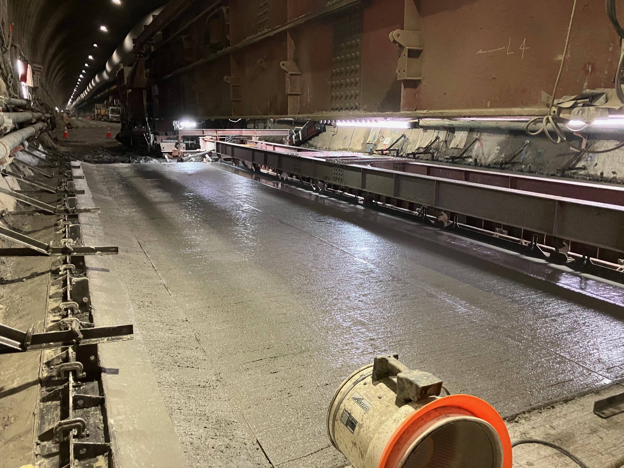 北海道新幹線、札樽トンネル（銭函）