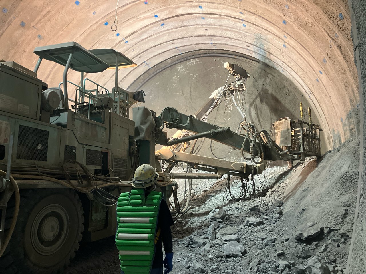 北海道新幹線、札樽トンネル（銭函）