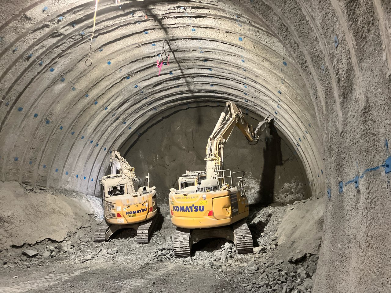 北海道新幹線、札樽トンネル（銭函）