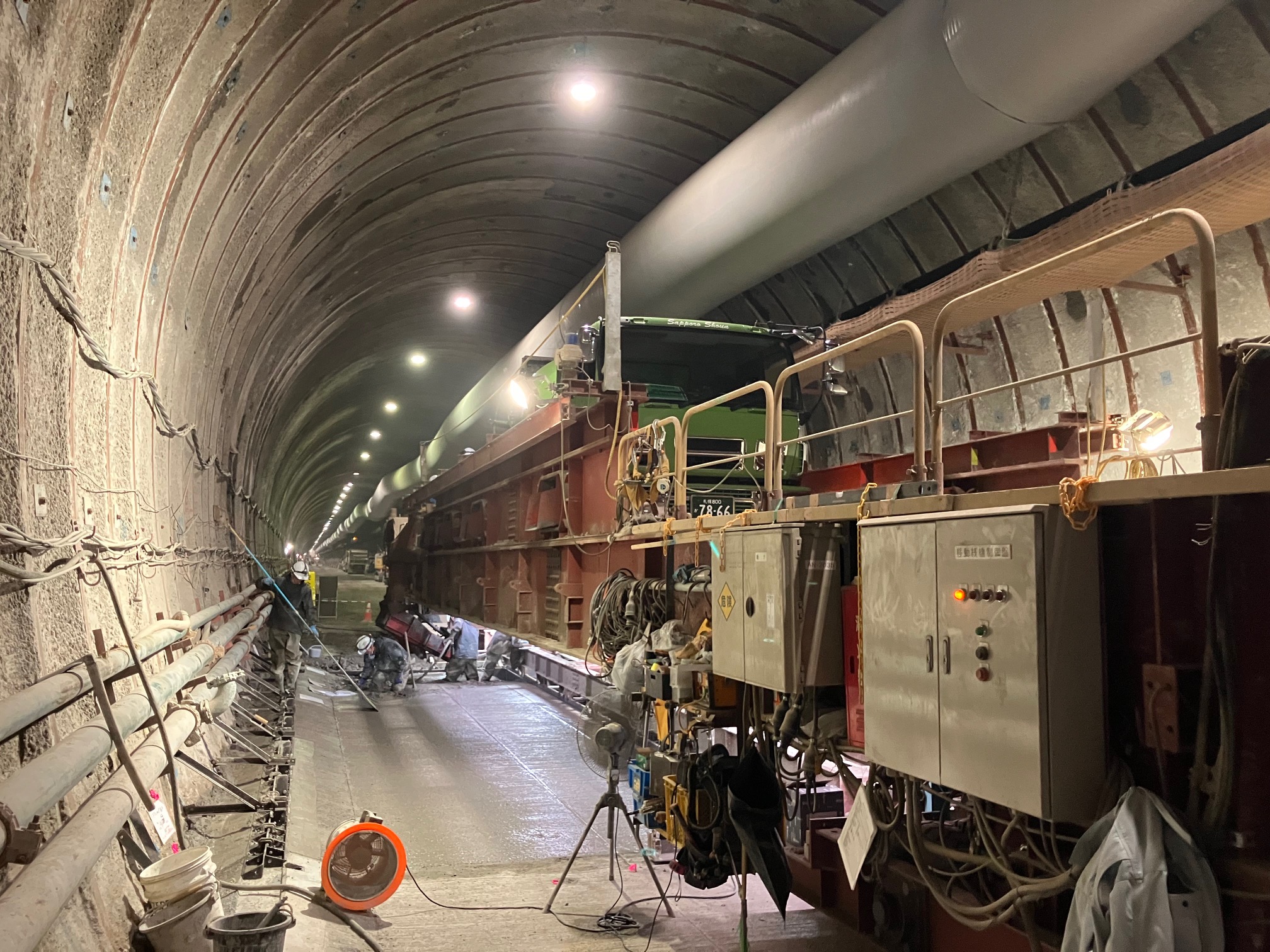 北海道新幹線、札樽トンネル（銭函）