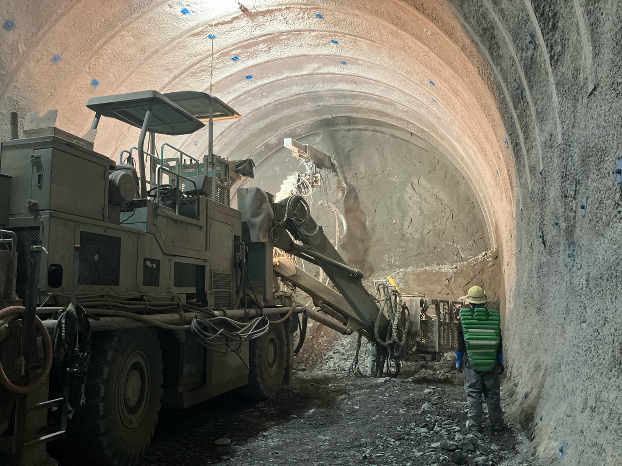 北海道新幹線、札樽トンネル（銭函）