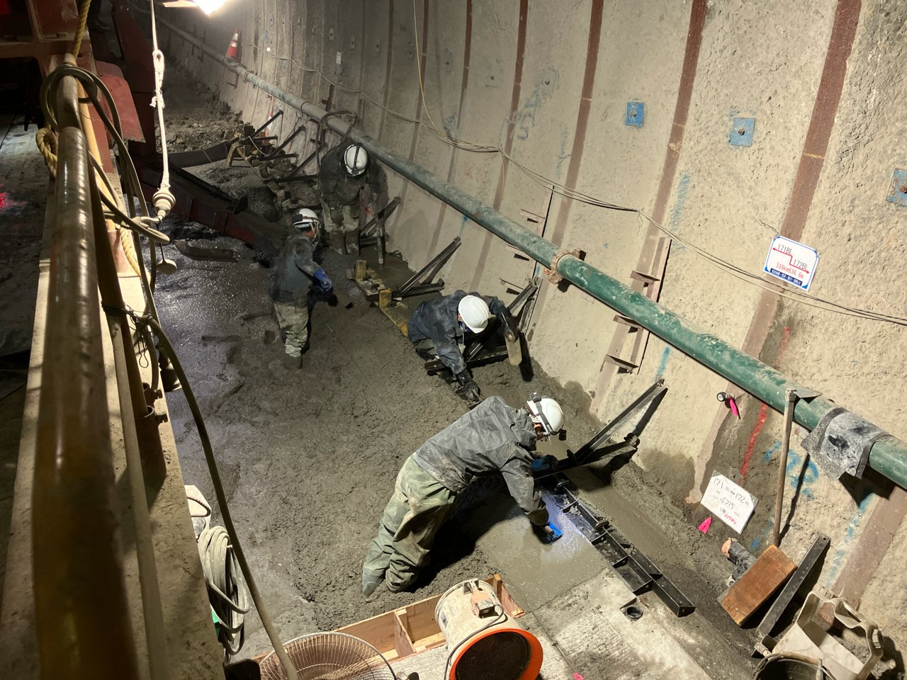 北海道新幹線、札樽トンネル（銭函）