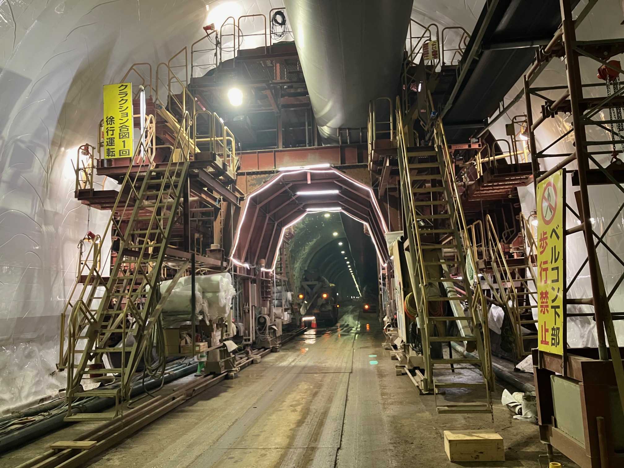 北海道新幹線、札樽トンネル（銭函）