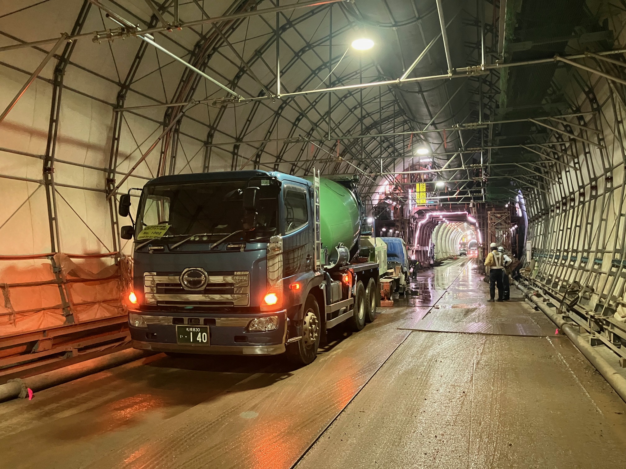 北海道新幹線、札樽トンネル（銭函）