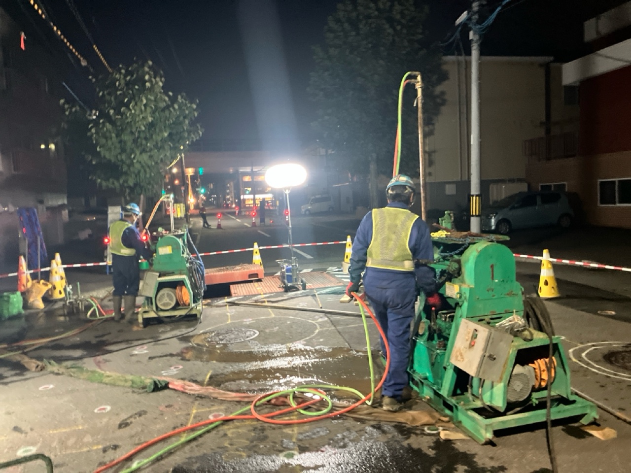 国庫補助事業　創成川処理区Ⅴ－８０００（北３６条西２丁目ほか）下水道新設工事