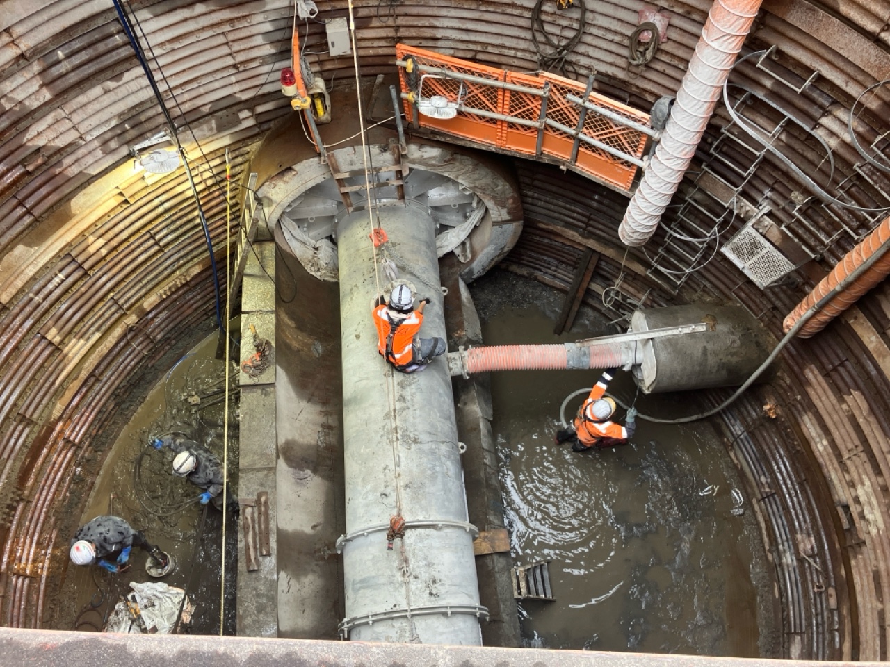 国庫補助事業　創成川処理区Ⅴ－８０００（北３６条西２丁目ほか）下水道新設工事