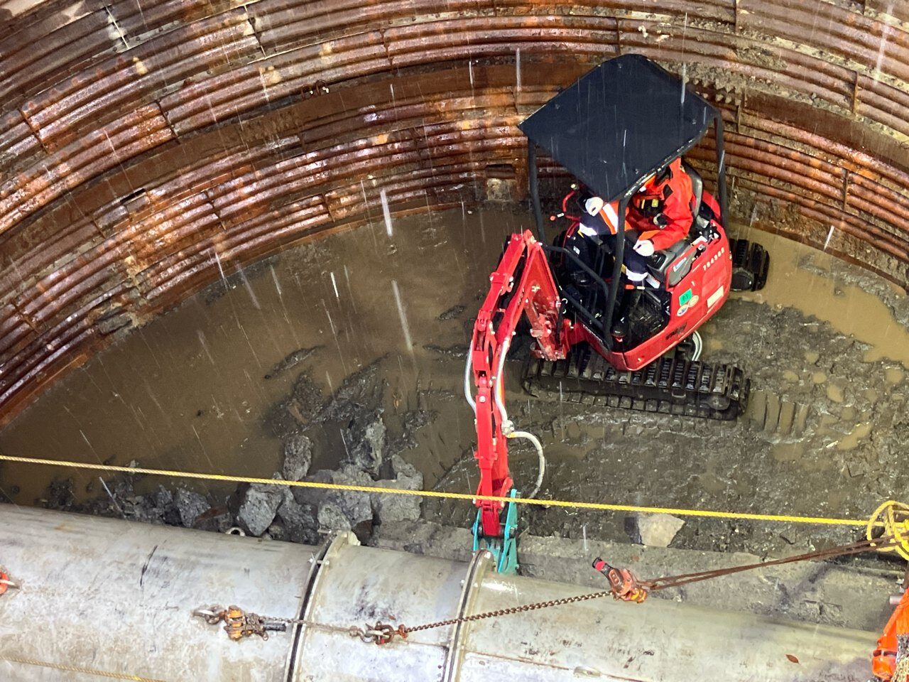 国庫補助事業　創成川処理区Ⅴ－８０００（北３６条西２丁目ほか）下水道新設工事