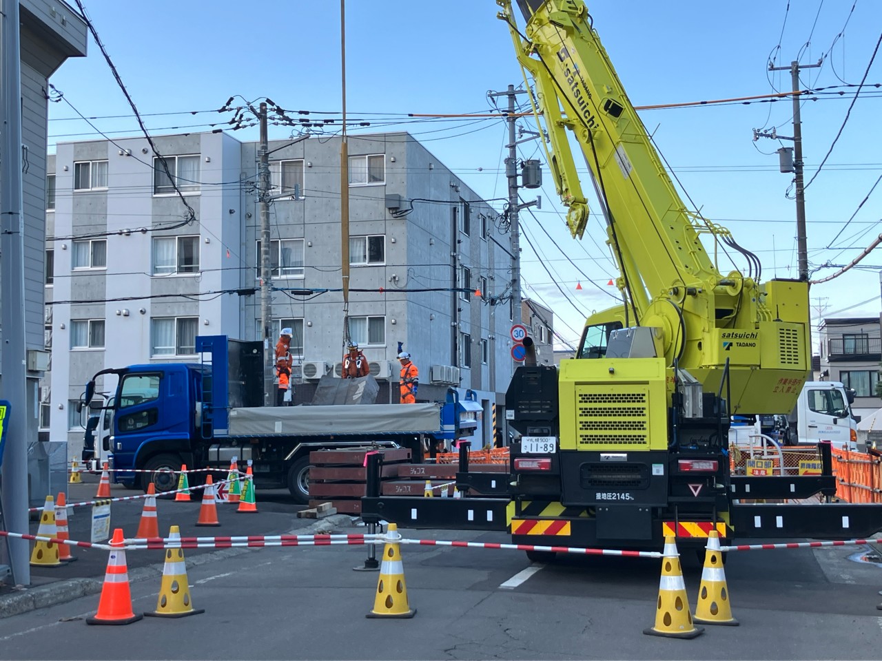 国庫補助事業　創成川処理区Ⅴ－８０００（北３６条西２丁目ほか）下水道新設工事