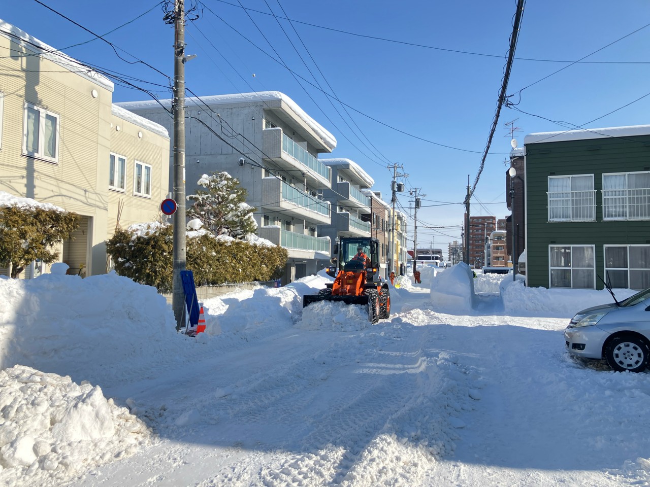 国庫補助事業　創成川処理区Ⅴ－８０００（北３６条西２丁目ほか）下水道新設工事