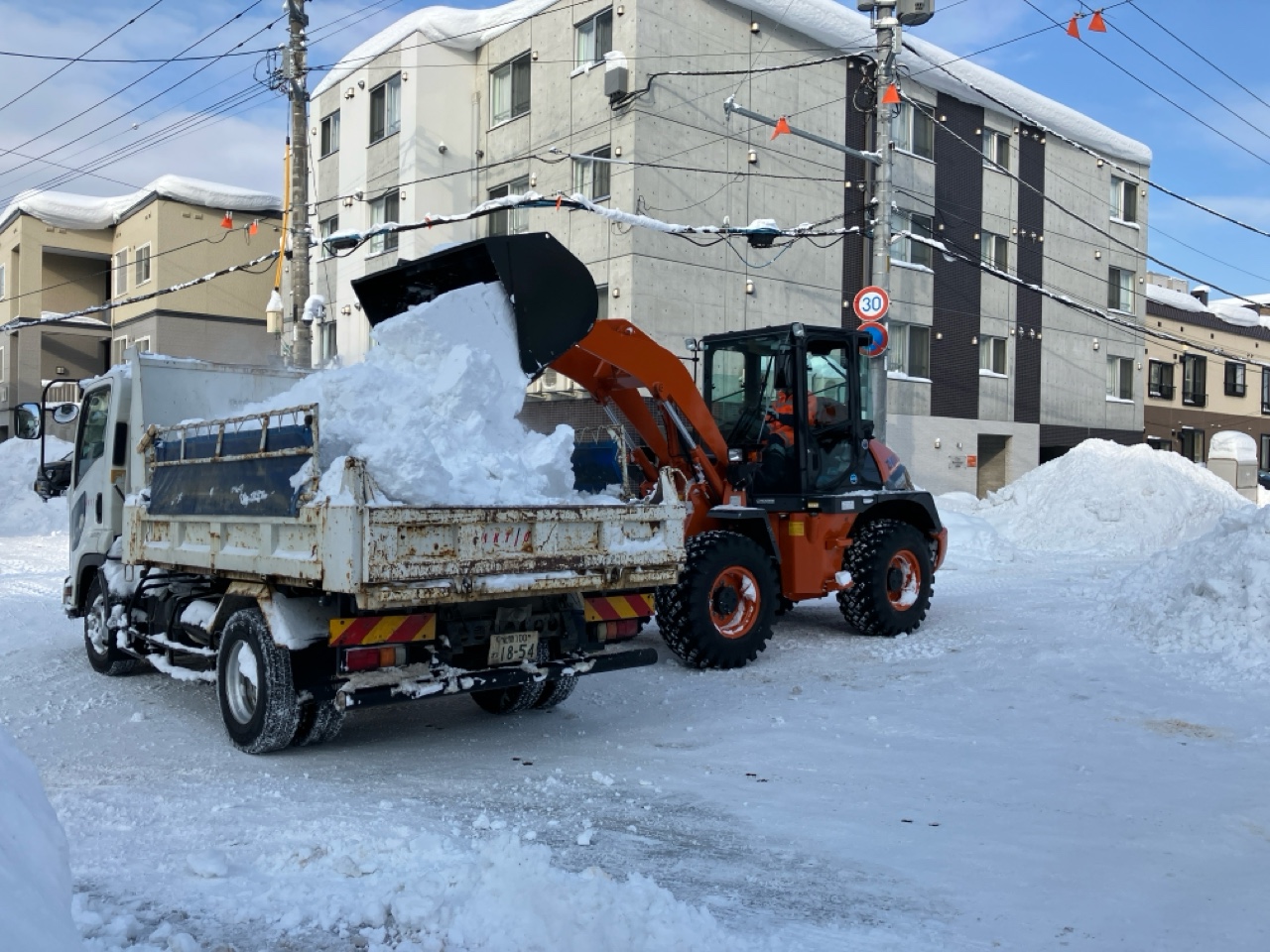 国庫補助事業　創成川処理区Ⅴ－８０００（北３６条西２丁目ほか）下水道新設工事