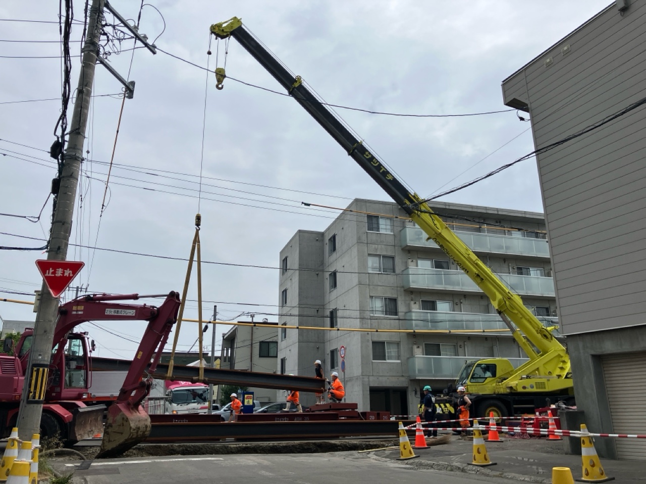 国庫補助事業　創成川処理区Ⅴ－８０００（北３６条西２丁目ほか）下水道新設工事