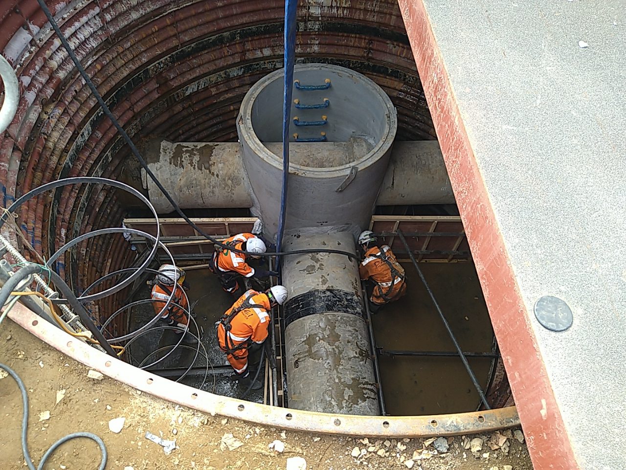 国庫補助事業　創成川処理区ⅩⅣ－０２１００（北３０条東２０丁目）下水道新設工事