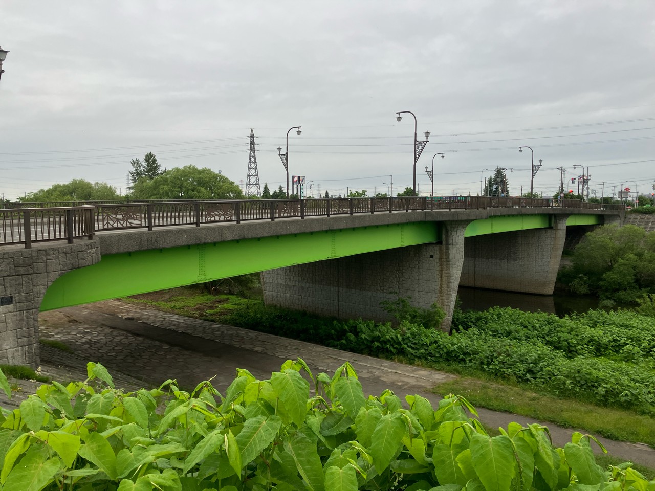 国庫補助事業　天狗橋補修工事