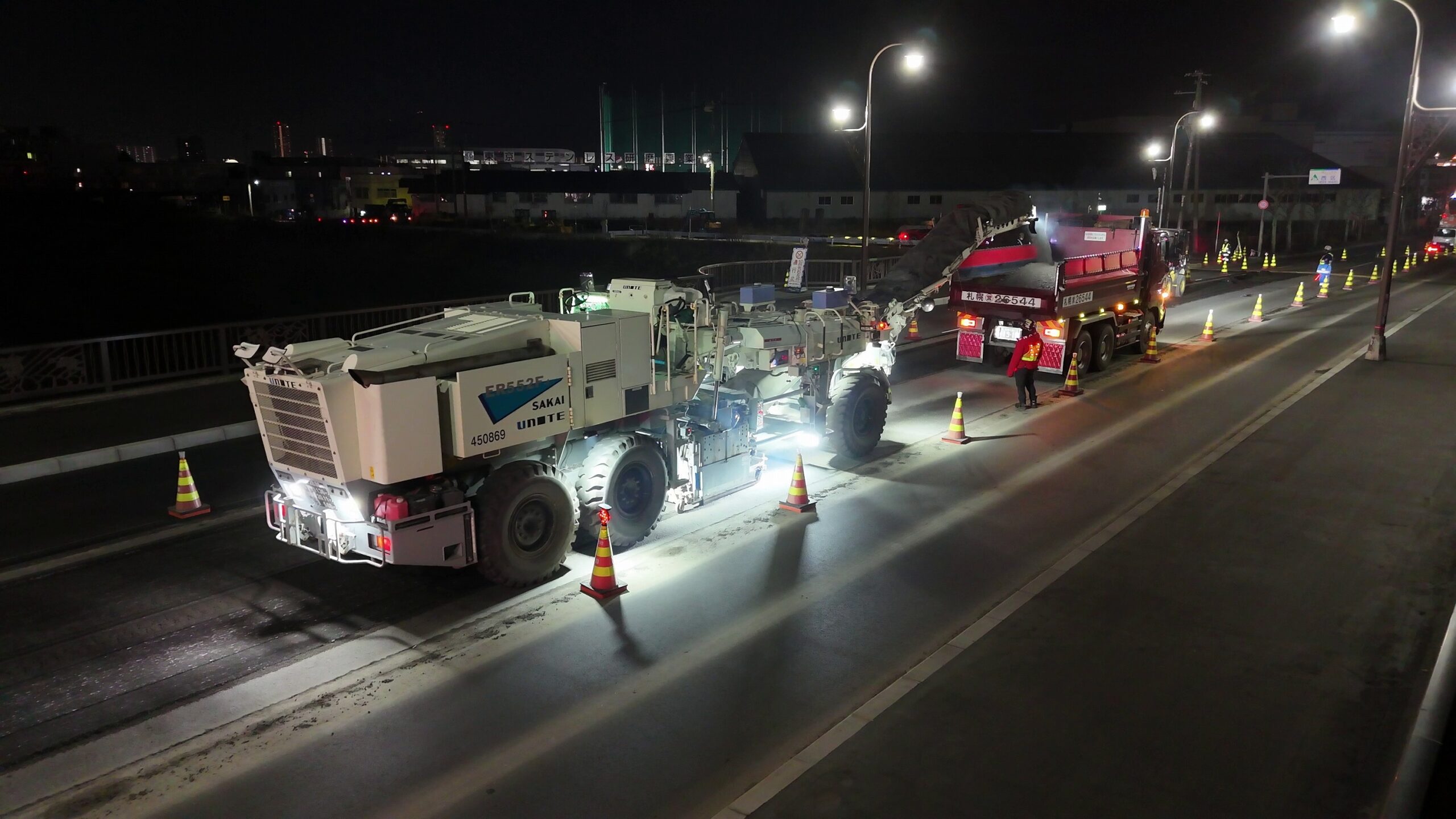 国庫補助事業　天狗橋補修工事