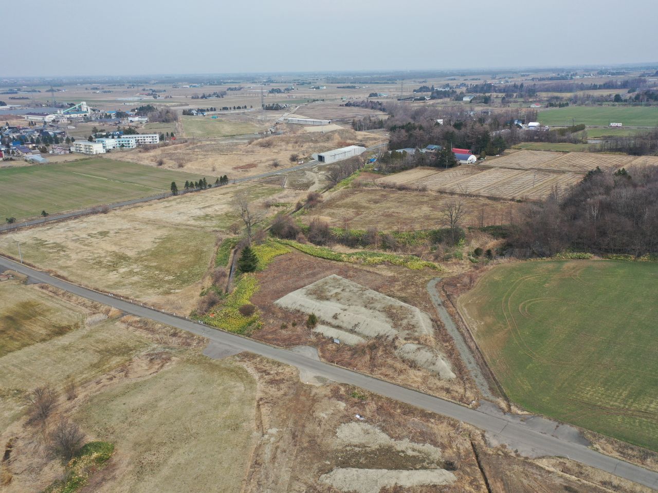 道央圏連絡道路　長沼町　富士戸南改良工事