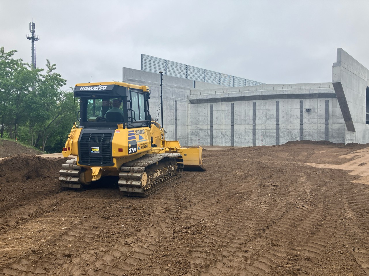 道央圏連絡道路　長沼町　富士戸南改良工事