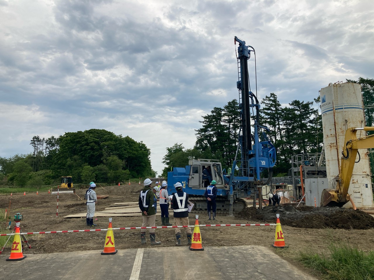 道央圏連絡道路　長沼町　東４線南改良工事