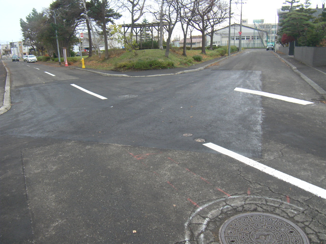 国庫補助事業　創成川処理区ⅩⅣ－０２１００（北３０条東２０丁目）下水道新設工事