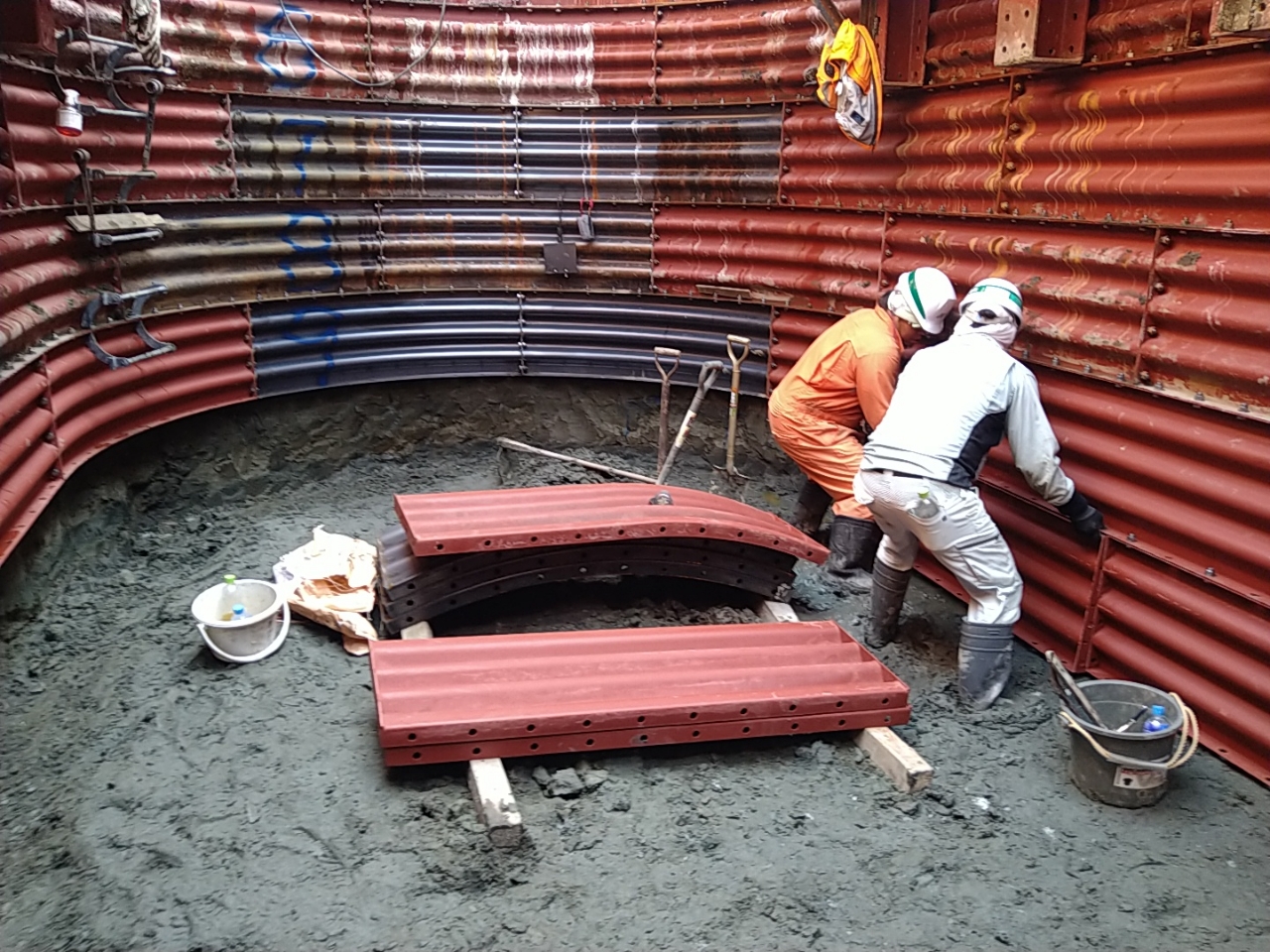 国庫補助事業　創成川処理区ⅩⅣ－０２１００（北３０条東２０丁目）下水道新設工事