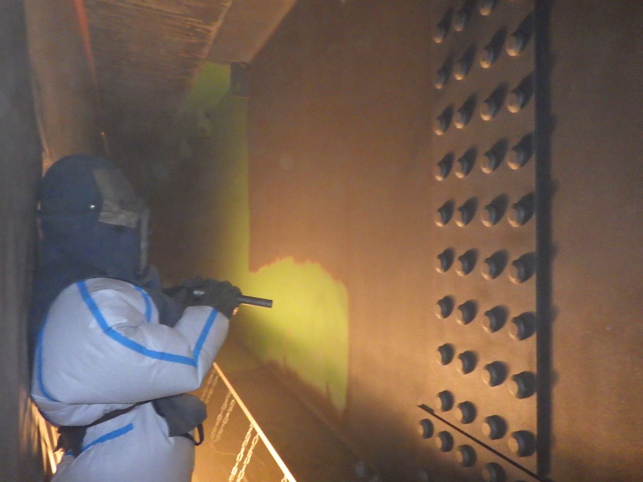 国庫補助事業　天狗橋補修工事