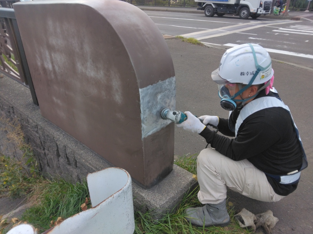 国庫補助事業　天狗橋補修工事