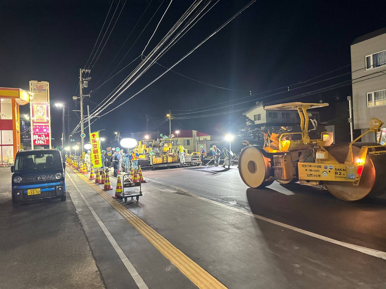 地方道路等整備事業　新琴似・屯田通（屯田２番通～屯田２７号線間）道路整備工事