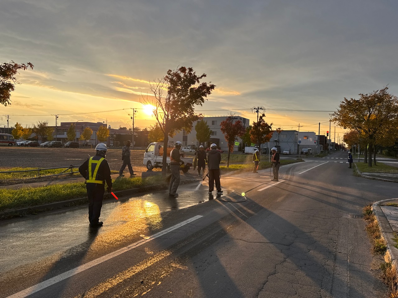 地方道路等整備事業　新琴似・屯田通（屯田２番通～屯田２７号線間）道路整備工事
