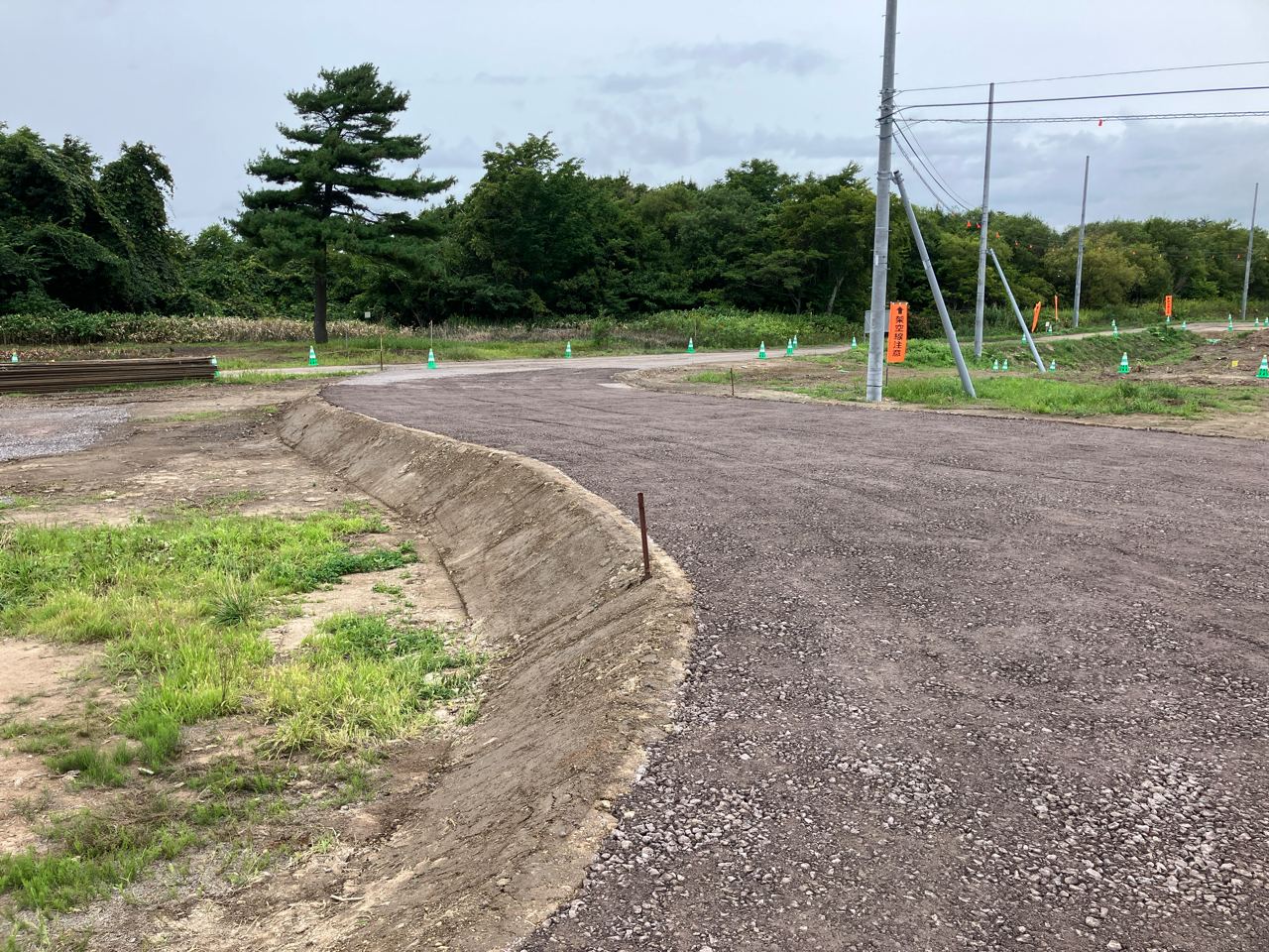 道央圏連絡道路　長沼町　零号線橋下部工事