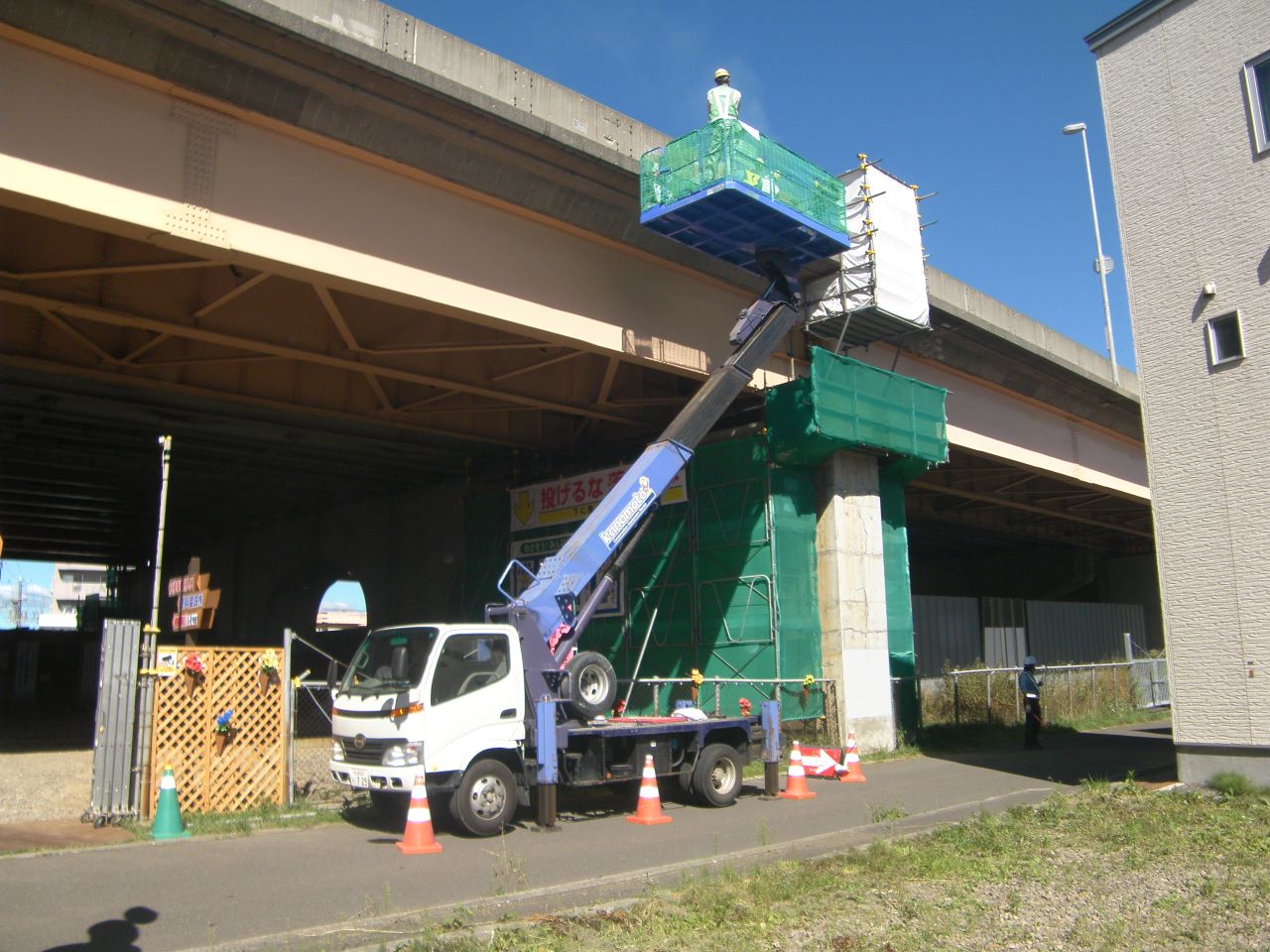 一般国道５号　札幌市　新川高架橋補修外一連工事