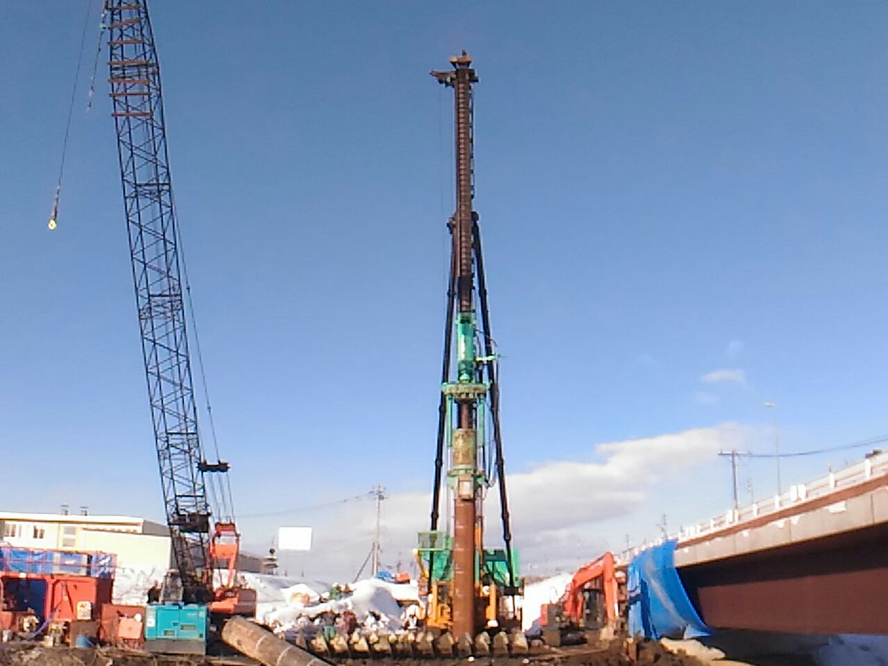 一般国道２７５号　江別市　八幡改良工事