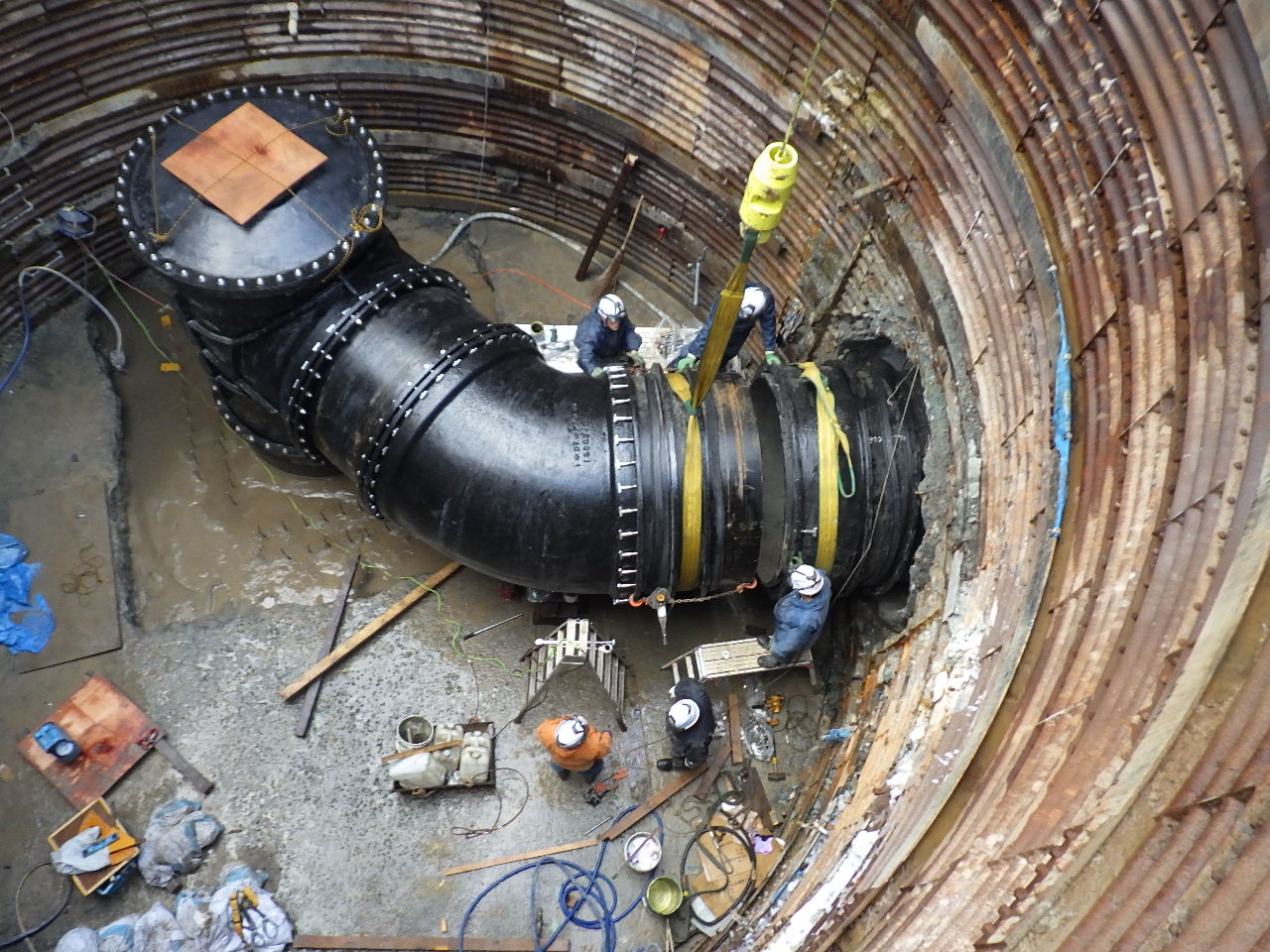 施設整備事業の内送水施設　白川第3送水管新設工事その31