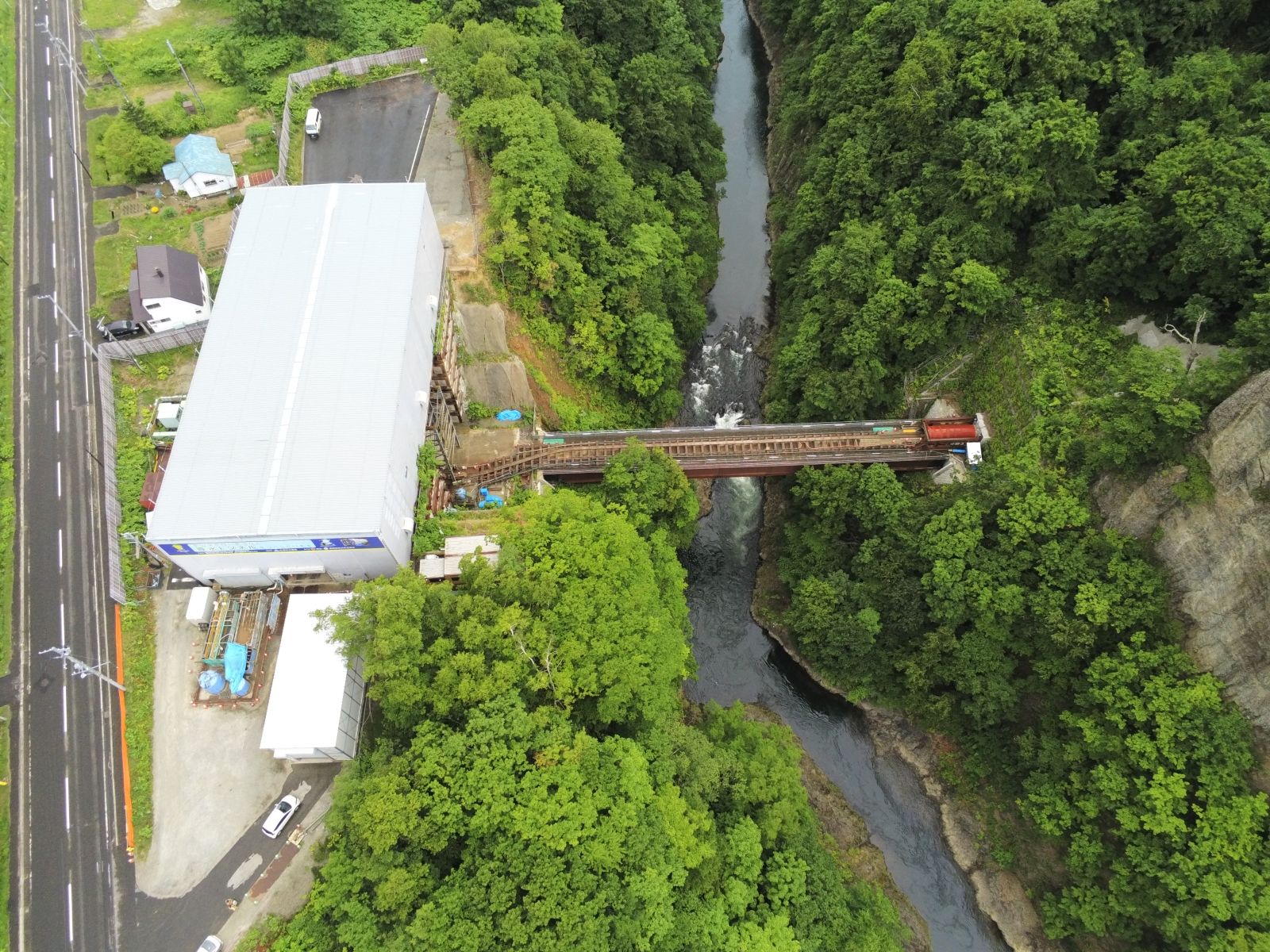 施設整備事業の内導水施設 　国庫補助事業 　豊平川水道水源水質保全　導水路新設工事その２ 