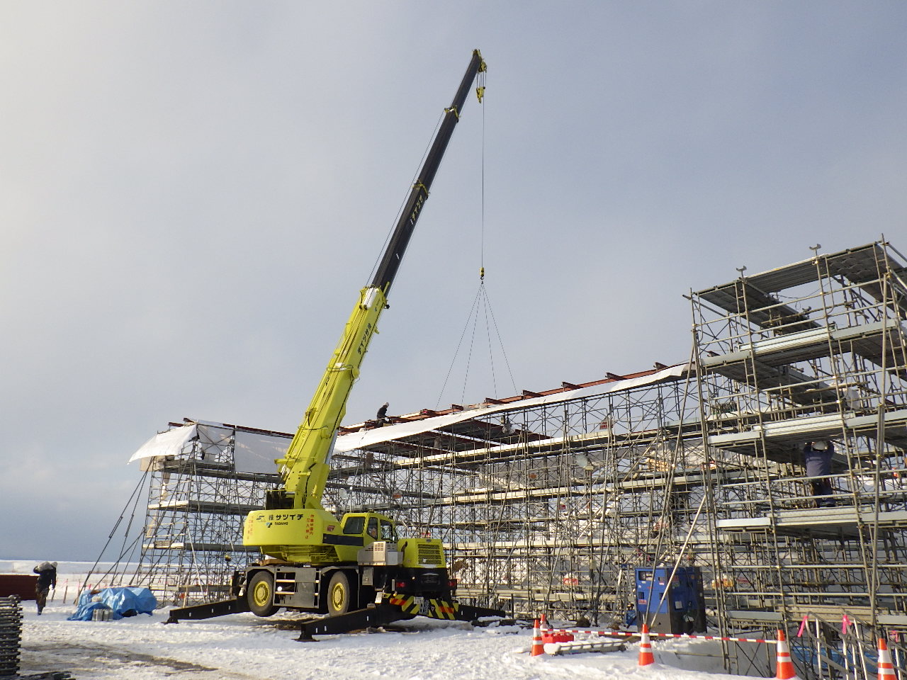 道央圏連絡道路　長沼町　ケヌフチ改良工事