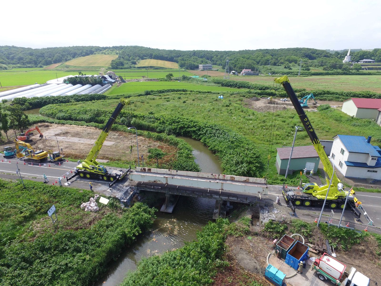 一般国道２３１号　石狩市　瑞穂橋下部外一連工事