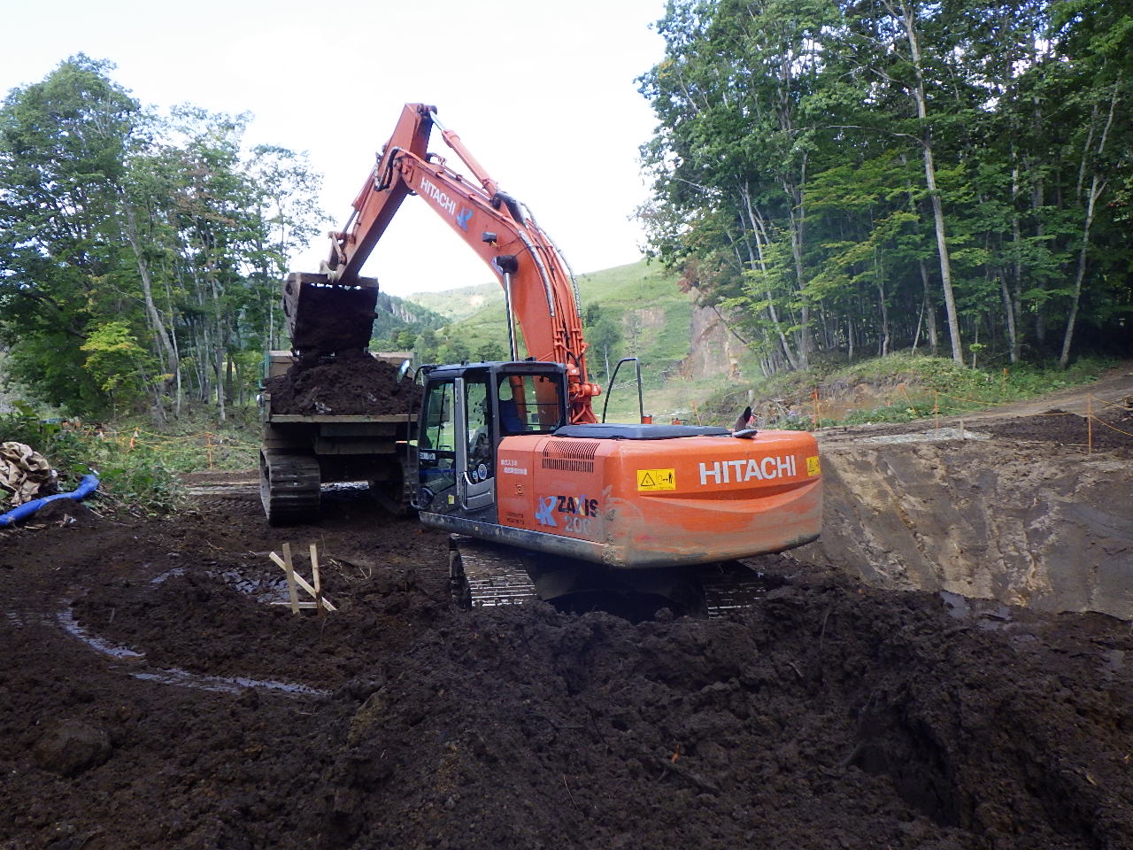 ３０年災６０９号　上幌内早来（停）線外災害復旧工事