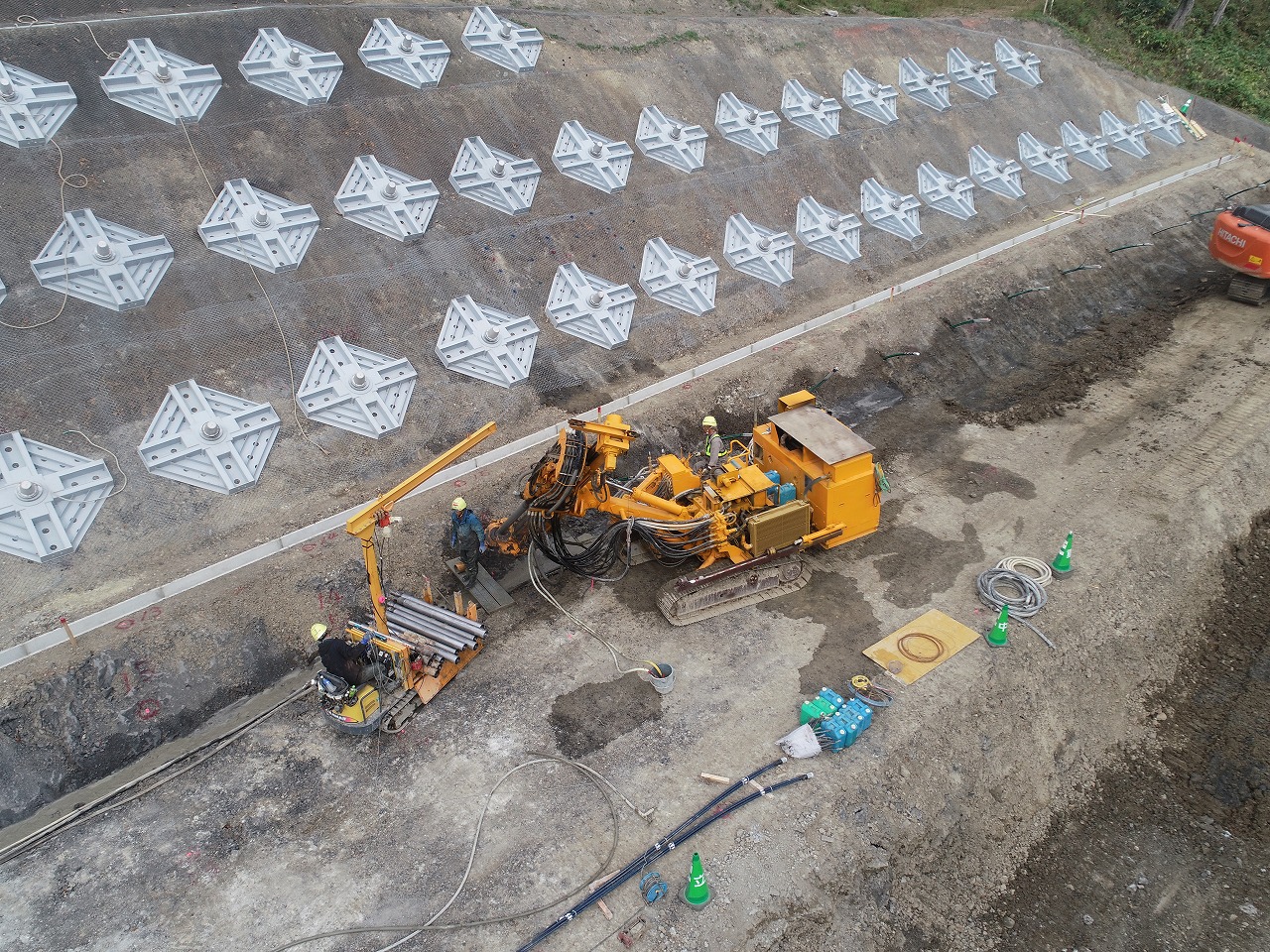 一般国道４５２号　三笠市　下桂沢改良工事