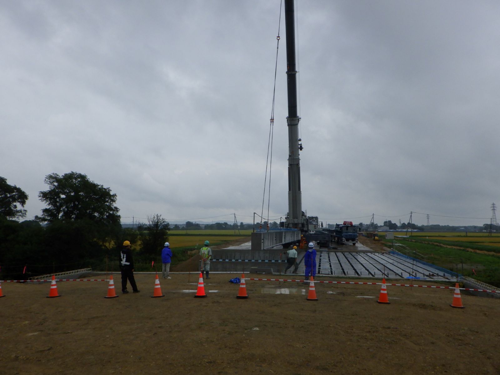 道央圏連絡道路　南幌町　南１０線改良工事