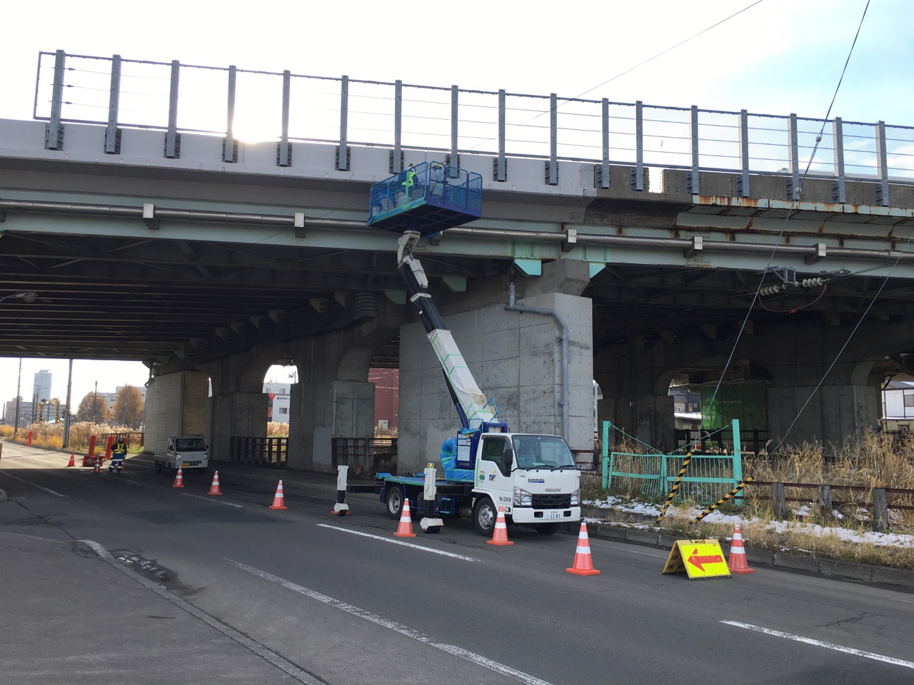 一般国道５号　札幌市　発寒高架橋補修外一連工事