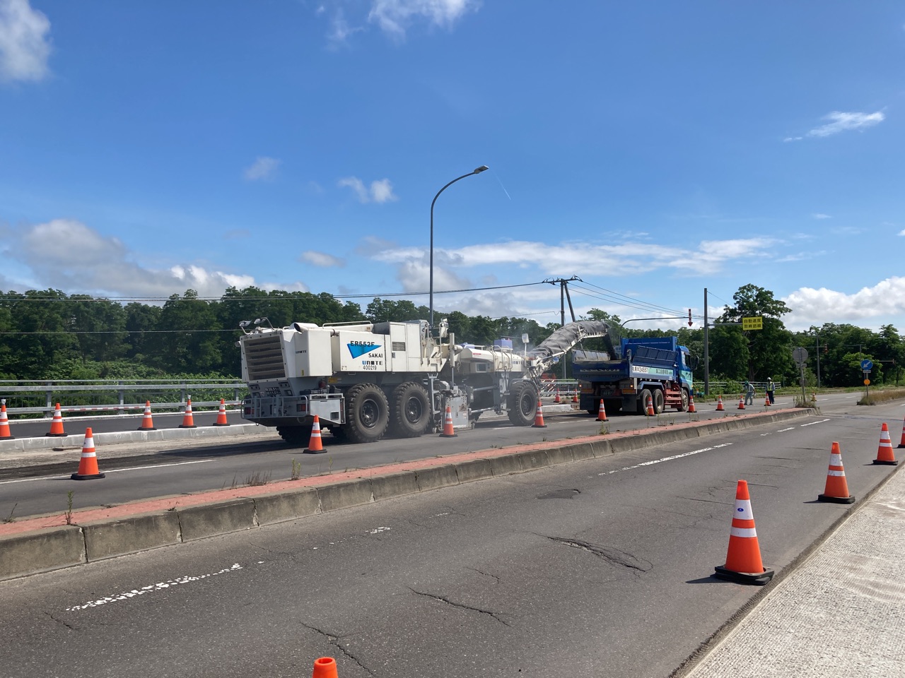 一般国道２３４号　岩見沢市　志文大橋補修外一連工事