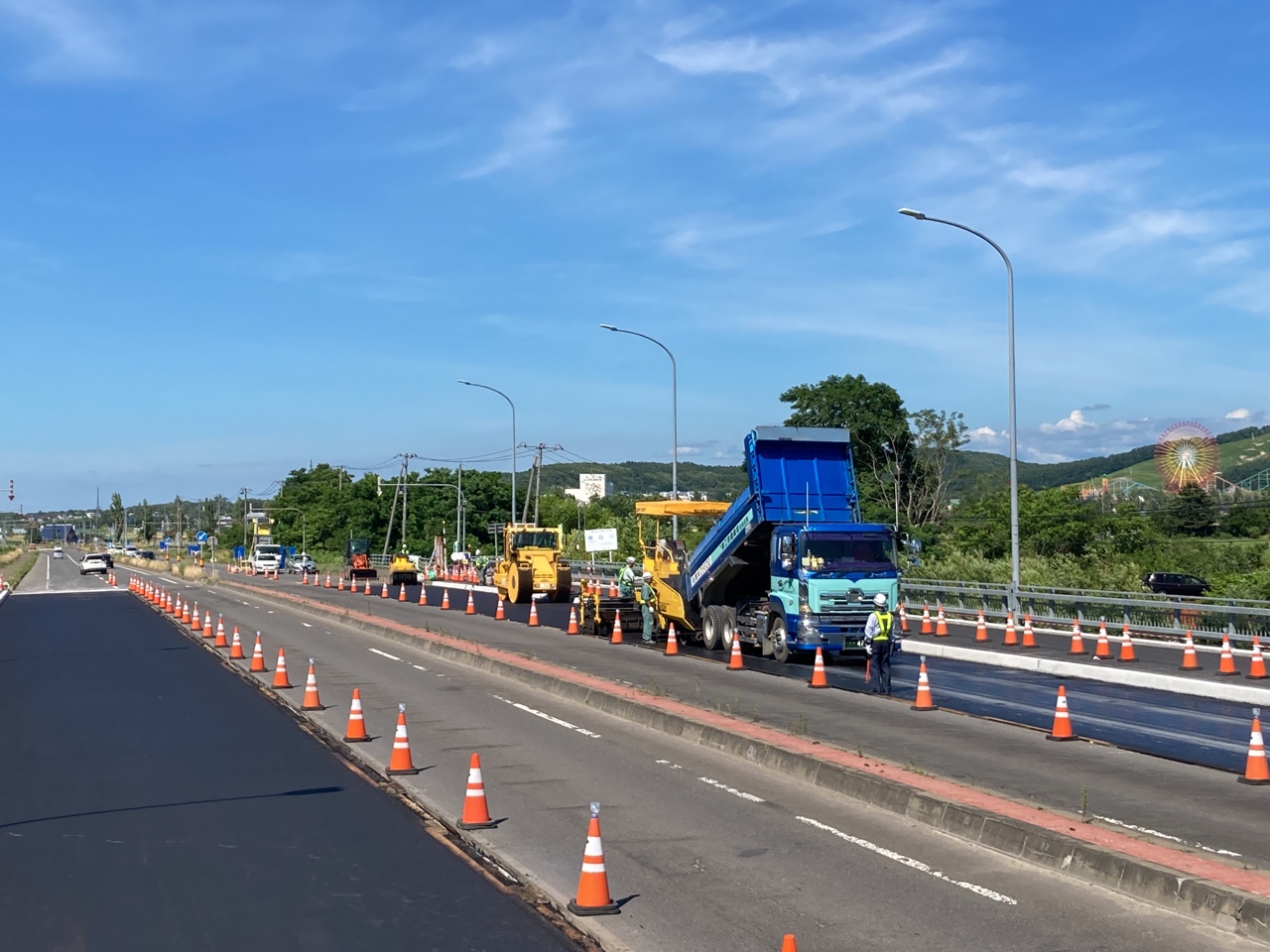 一般国道２３４号　岩見沢市　志文大橋補修外一連工事