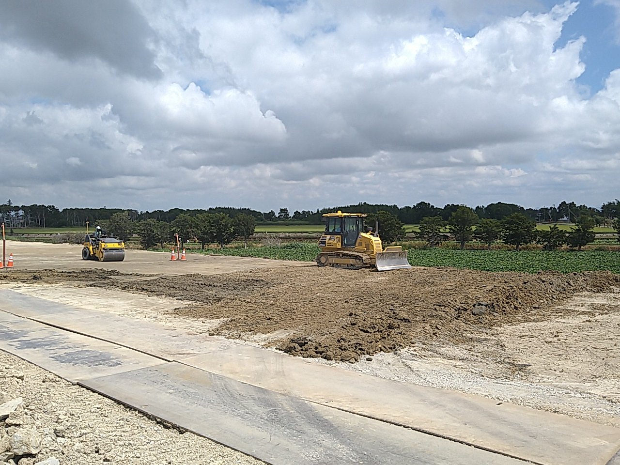 道央圏連絡道路　江別市　江別太改良工事