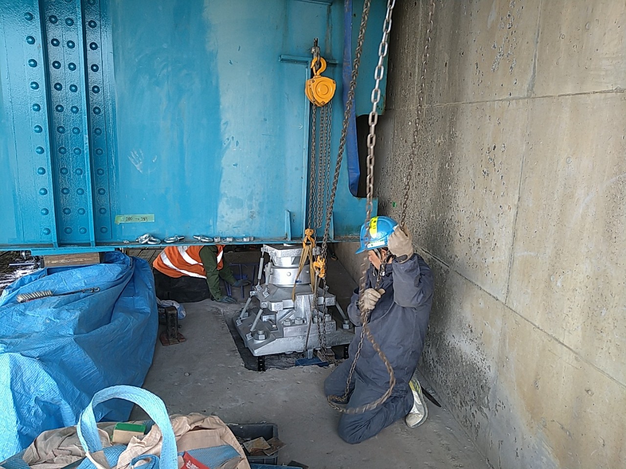 一般国道３３７号　札幌市　生振大橋補修工事