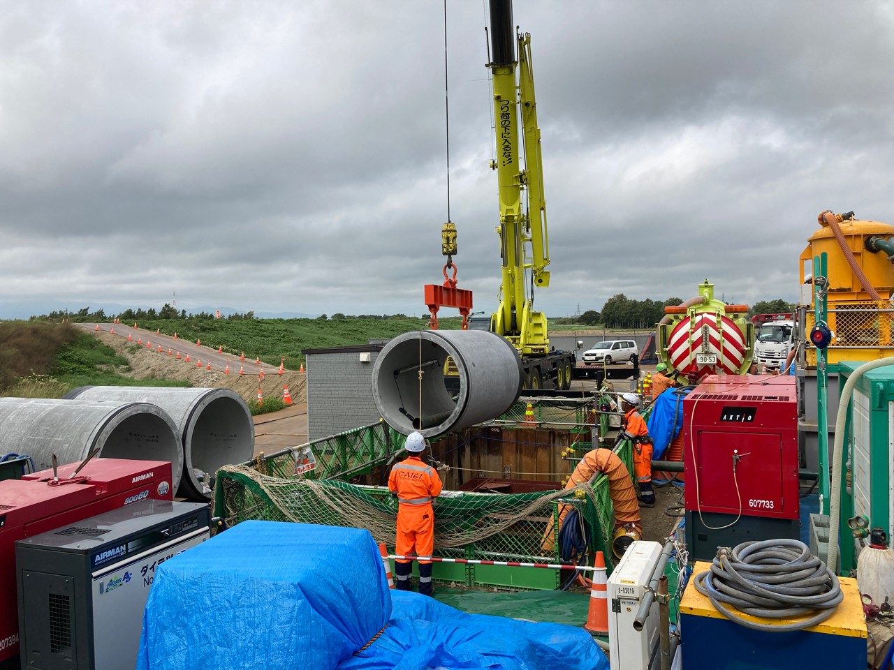 一般国道２７５号　江別市　江別北改良工事