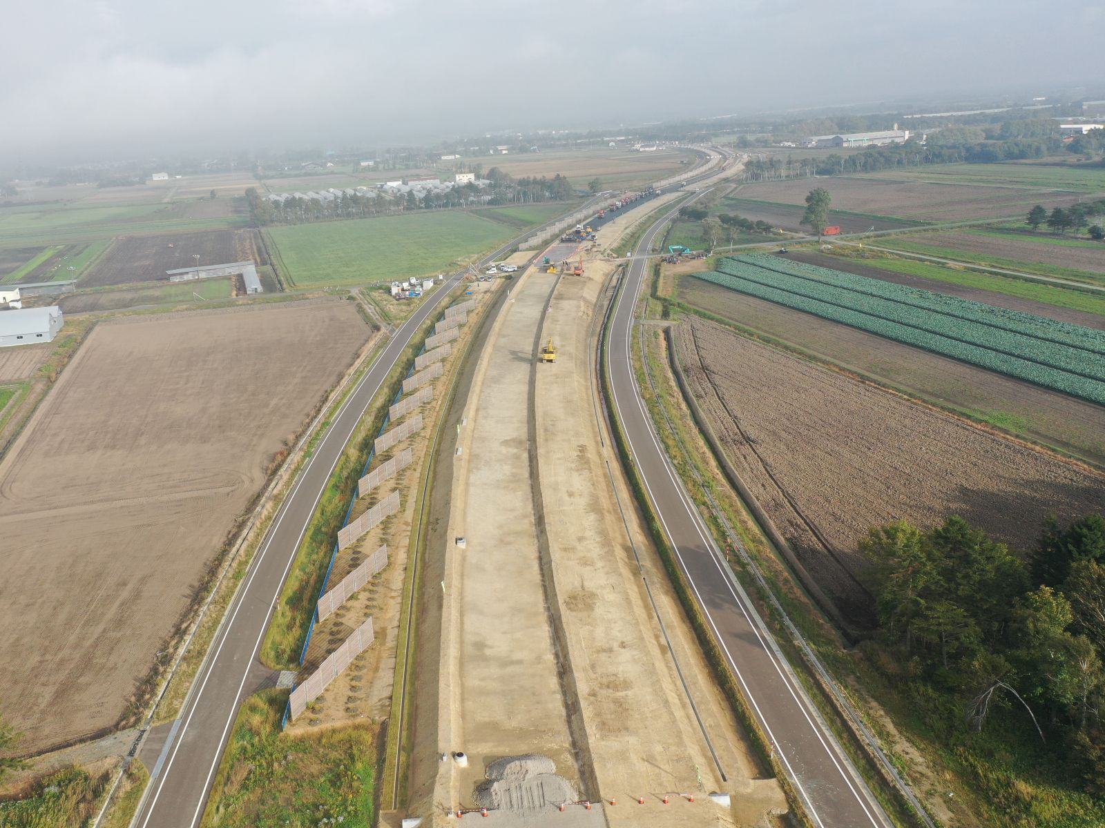 道央圏連絡道路　江別市　南５線改良工事