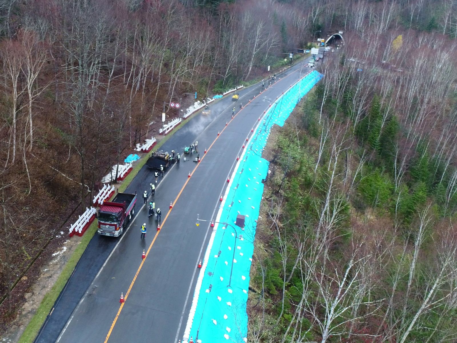 一般国道２３０号　札幌市　定山渓トンネル補修工事
